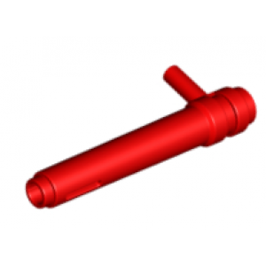 Cylinder 1 x 5 1/2 met Handvat (friction cylinder) Red